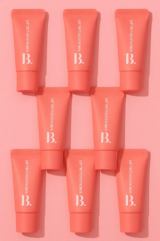 10 Pcs K Lip Tattoo Sticker Set Waterproof Long Lasting Smudge Proof Lip Tint - stevensbooks