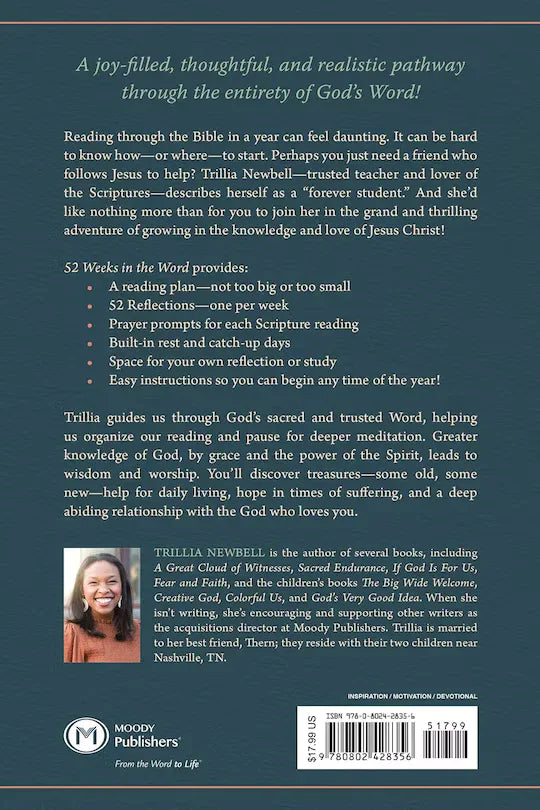 52 Weeks in the Word: A Companion for Reading Through the Bible in a Year - stevensbooks
