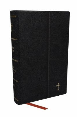 NKJV Compact Paragraph-Style Bible W/ 43,000 Cross References, Black Leatherflex W/ Magnetic Flap, Red Letter, Comfort Print: Holy Bible, New King Jam