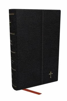 NKJV Compact Paragraph-Style Bible W/ 43,000 Cross References, Black Leatherflex W/ Magnetic Flap, Red Letter, Comfort Print: Holy Bible, New King Jam - stevensbooks