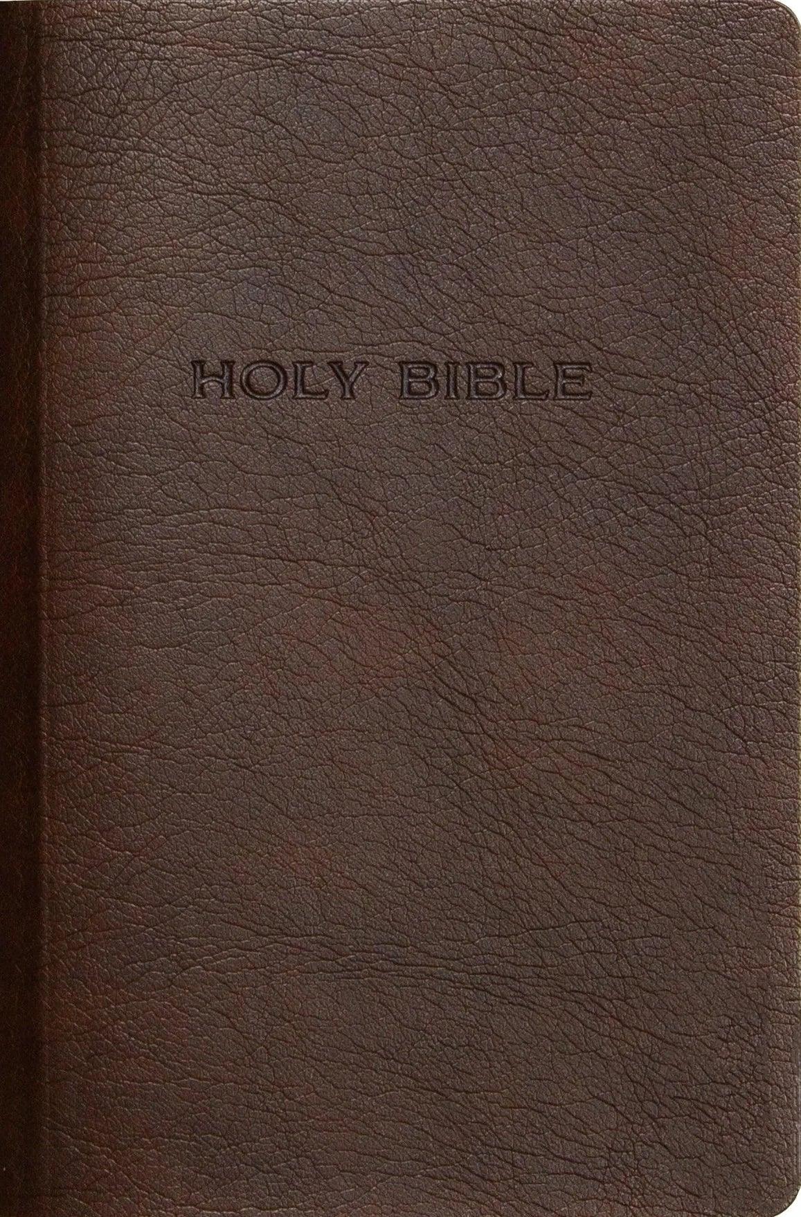 Lsb Compact Edition Soft Faux, Brown Faux Leather - stevensbooks