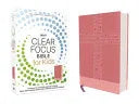 Nirv, Clear Focus Bible for Kids (Help Kids with ADHD or Dyslexia Read with Confidence), Leathersoft, Pink: Help Kids with ADHD or Dyslexia Read with - stevensbooks