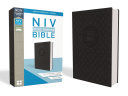 NIV, Value Thinline Bible, Imitation Leather, Gray/Black (Special)