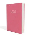 Niv, Gift and Award Bible, Leather-Look, Pink, Red Letter Edition, Comfort Print - stevensbooks