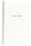 KJV, Gift and Award Bible, Imitation Leather, White, Red Letter Edition