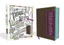 Niv, Beautiful Word Coloring Bible and 8-Pencil Gift Set, Leathersoft, Brown: Hundreds of Verses to Color - stevensbooks