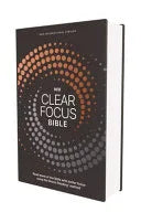 Niv, Clear Focus Bible, Hardcover, Charcoal/Copper: Read More of the Bible with Better Focus - stevensbooks