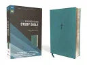 Niv, Foundation Study Bible, Leathersoft, Teal, Red Letter - stevensbooks