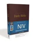 NIV, Pew and Worship Bible, Large Print, Hardcover, Burgundy (Special) - stevensbooks