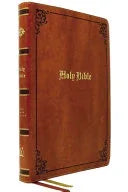 KJV Holy Bible: Large Print Thinline, Tan Leathersoft, Red Letter, Comfort Print: King James Version - stevensbooks