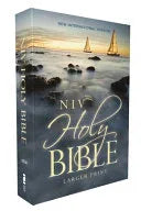 Niv, Holy Bible, Larger Print, Economy Edition, Paperback, Blue, Comfort Print - stevensbooks