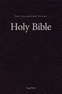 NIV, Pew and Worship Bible, Large Print, Hardcover, Black (Special) - stevensbooks