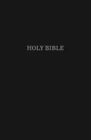 KJV, Pew Bible, Hardcover, Black, Red Letter Edition - stevensbooks