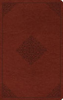 Large Print Value Thinline Bible-ESV-Ornament Design