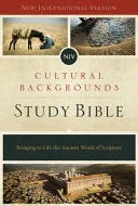 Cultural Backgrounds Study Bible-NIV: Bringing to Life the Ancient World of Scripture - stevensbooks