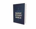 Niv, Basic Study Bible, Economy Edition, Paperback, Blue, Red Letter - stevensbooks