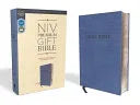 Niv, Premium Gift Bible, Leathersoft, Navy, Red Letter Edition, Comfort Print - stevensbooks