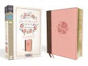 NIV, Journal the Word Bible for Women, Leathersoft, Pink, Red Letter Edition, Comfort Print: 500+ Prompts to Encourage Journaling and Reflection - stevensbooks