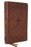 Nabre, New American Bible, Revised Edition, Catholic Bible, Large Print Edition, Leathersoft, Brown, Thumb Indexed, Comfort Print: Holy Bible - stevensbooks