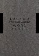 Niv, Lucado Encouraging Word Bible, Gray, Cloth Over Board, Comfort Print: Holy Bible, New International Version - stevensbooks
