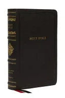 KJV Large Print Reference Bible, Black Leathersoft, Red Letter, Comfort Print (Sovereign Collection): Holy Bible, King James Version - stevensbooks