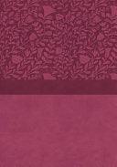 Niv, Super Giant Print Reference Bible (Font Size: 16.5-Point), Leathersoft, Pink, Red Letter, Thumb Indexed, Comfort Print - stevensbooks