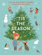'Tis the Season: A Lift-The-Flap Advent Calendar Full of Christmas Poems - stevensbooks