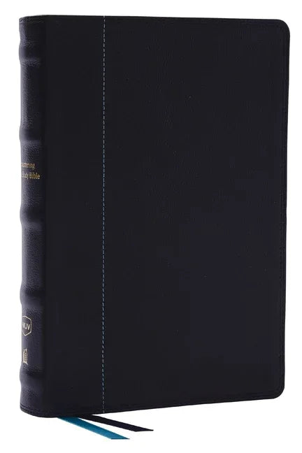 Encountering God Study Bible: Insights from Blackaby Ministries on Living Our Faith (Nkjv, Black Genuine Leather, Red Letter, Comfort Print) - stevensbooks