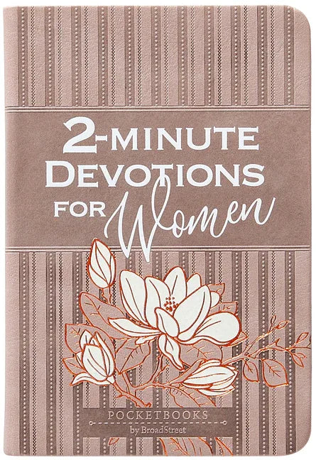 2-Minute Devotions for Women: Pocketbooks by Broadstreet - stevensbooks