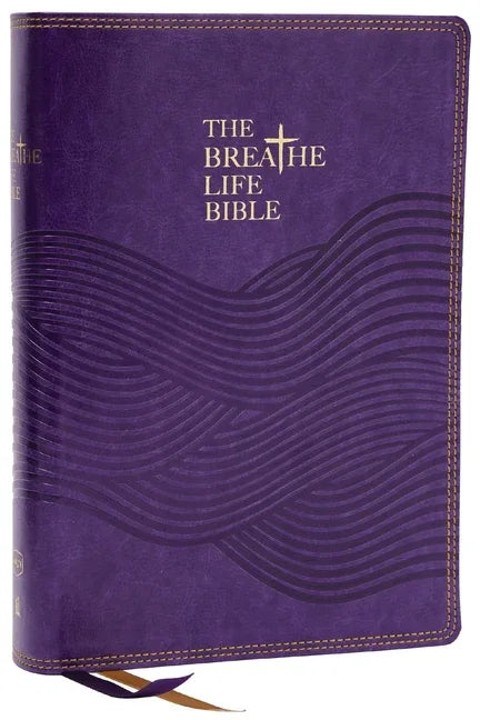 Breathe Life Holy Bible: Faith in Action (Nkjv, Purple Leathersoft, Thumb Indexed, Red Letter, Comfort Print) - stevensbooks