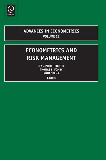 Econometrics and Risk Management - stevensbooks