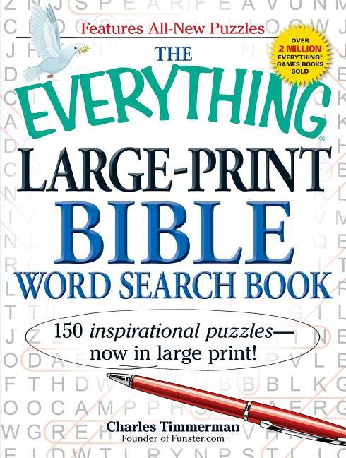 Everything Large-Print Bible Word Search Book - stevensbooks