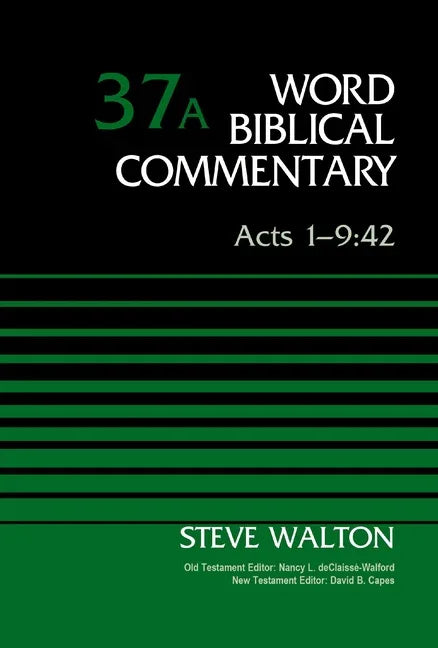 Acts 1-9:42, Volume 37a: 37 - stevensbooks