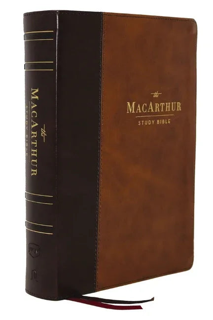 Nkjv, MacArthur Study Bible, 2nd Edition, Leathersoft, Brown, Comfort Print: Unleashing God's Truth One Verse at a Time - stevensbooks