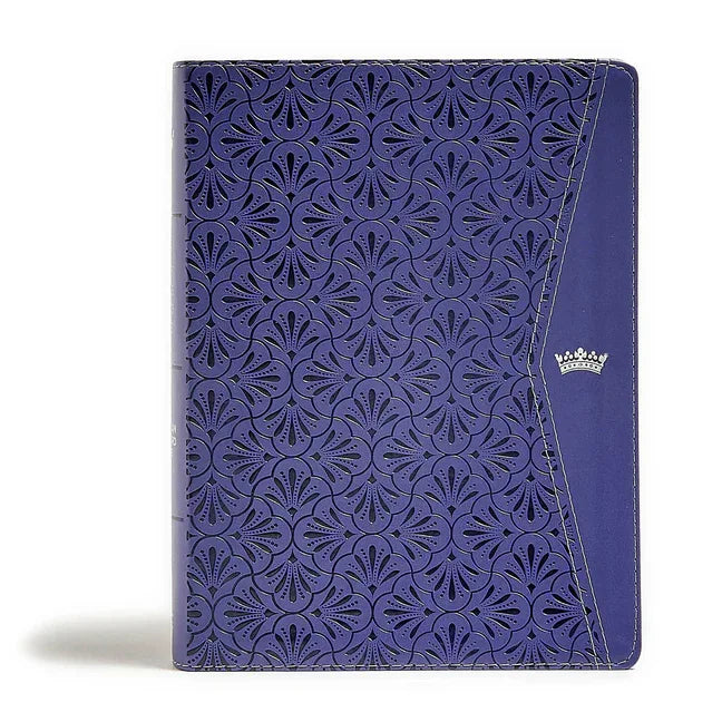 CSB Tony Evans Study Bible, Purple Leathertouch: Study Notes and Commentary, Articles, Videos, Easy-To-Read Font - stevensbooks