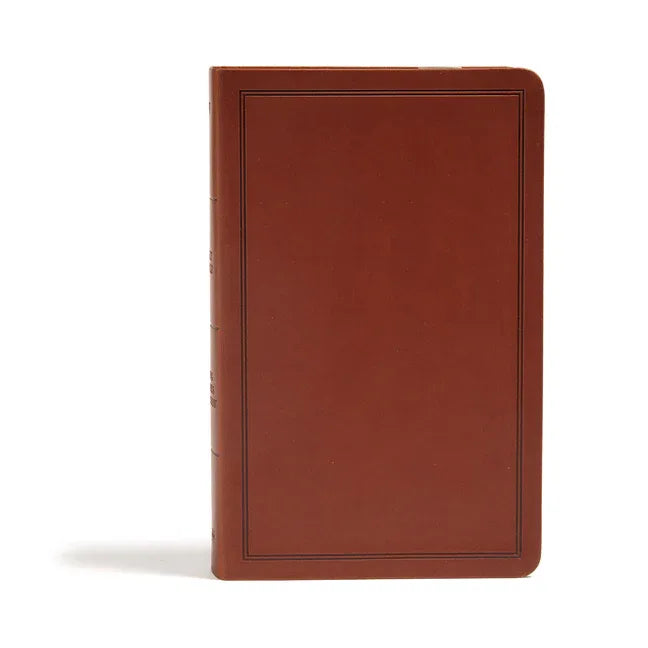 KJV Deluxe Gift Bible, Brown Leathertouch - stevensbooks