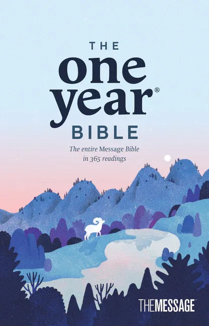 One Year Bible the Message (Softcover) - stevensbooks