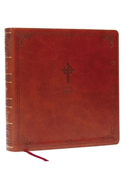 Nabre XL, Catholic Edition, Leathersoft, Brown, Comfort Print: Holy Bible - stevensbooks