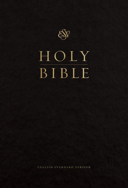ESV Pew and Worship Bible, Large Print (Black) - stevensbooks