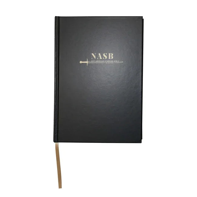 NASB Large Print Wide Margin - Black Hardcover - stevensbooks