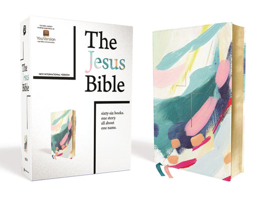 Jesus Bible, NIV Edition, Leathersoft, Multi-Color/Teal, Comfort Print - Ingram