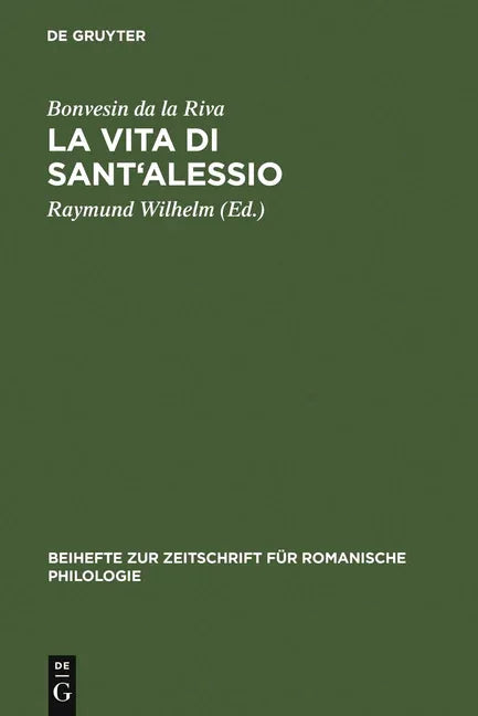 Vita di Sant'Alessio (Reprint 2011) - stevensbooks