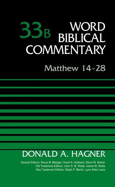 Matthew 14-28, Volume 33b: 33 - stevensbooks