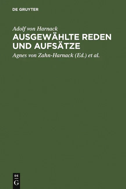 Ausgewählte Reden Und Aufsätze (Reprint 2012) - stevensbooks