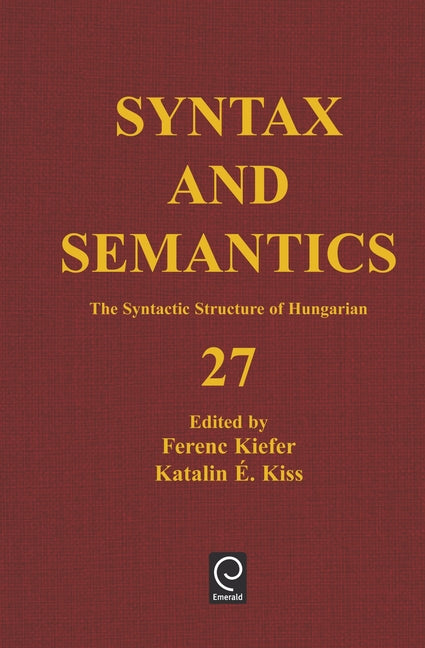 Syntactic Structure of Hungarian - Ingram