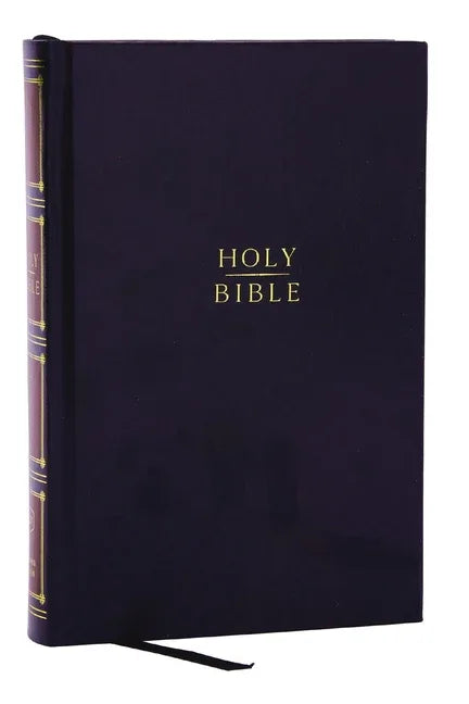 KJV Holy Bible: Compact Bible with 43,000 Center-Column Cross References, Black Hardcover, Red Letter, Comfort Print: King James Version - stevensbooks
