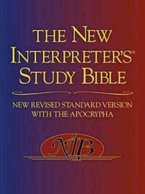 New Interpreter's Study Bible-NRSV (The New Interpreter's(r) Study Bible) - Ingram