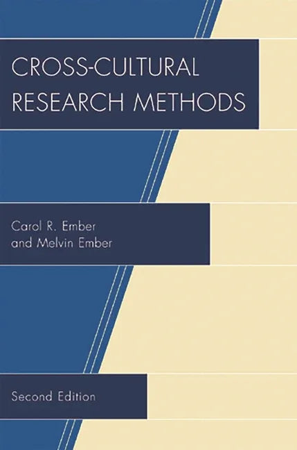 Cross-Cultural Research Methods - stevensbooks