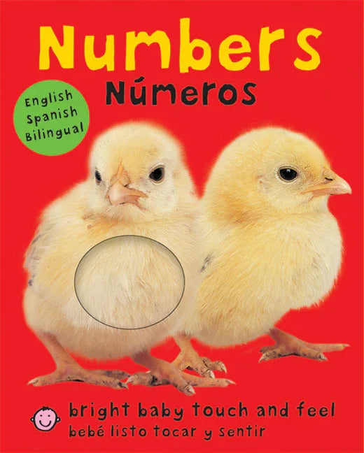 Bright Baby Touch & Feel: Bilingual Numbers / Números: English-Spanish Bilingual - stevensbooks