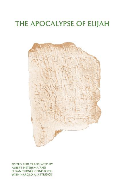 Apocalypse of Elijah - stevensbooks